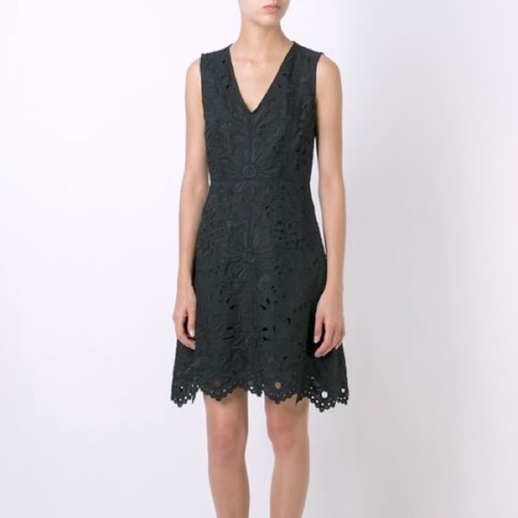 THEORY Jemion eyelet dress - Picture 2 of 8